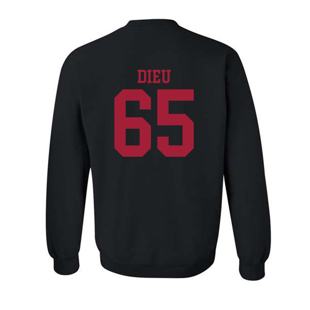 WSU - NCAA Football : Brock Dieu - Classic Shersey Crewneck Sweatshirt-1