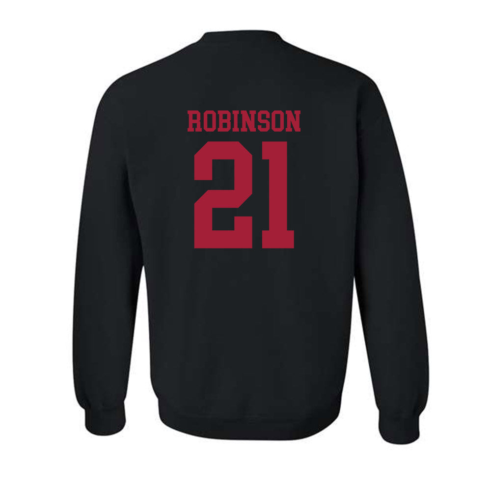 WSU - NCAA Baseball : Dustin Robinson - Classic Shersey Crewneck Sweatshirt-1