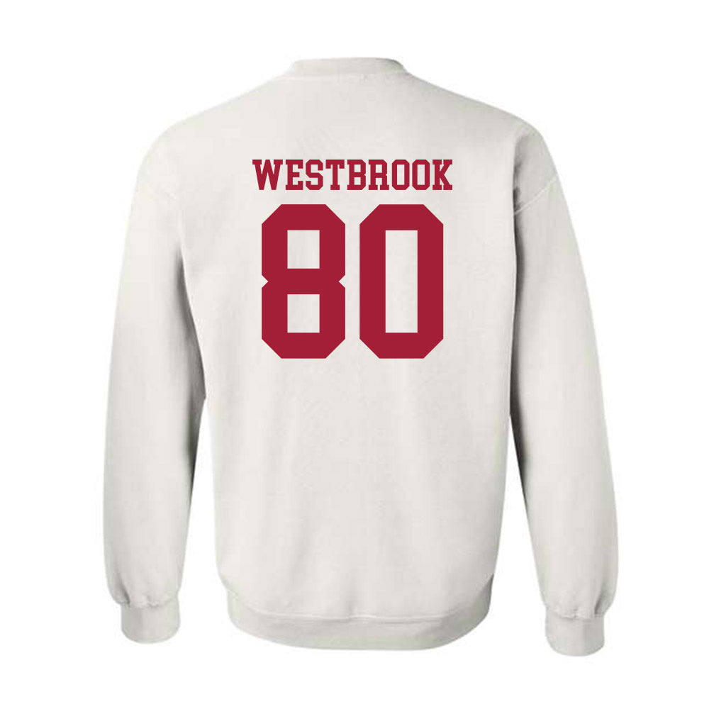 WSU - NCAA Football : Noah Westbrook - Classic Shersey Crewneck Sweatshirt-1
