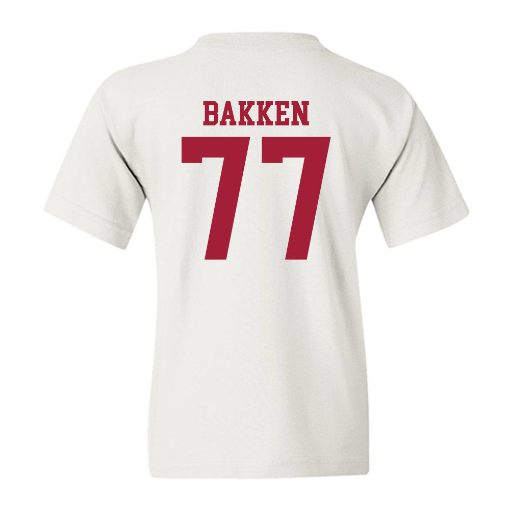 WSU - NCAA Football : Nick Bakken - Classic Shersey Youth T-Shirt-1