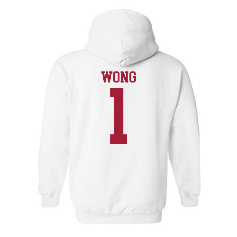WSU - NCAA Women's Volleyball : Kylie Wong - Classic Shersey Hooded Sweatshirt-1
