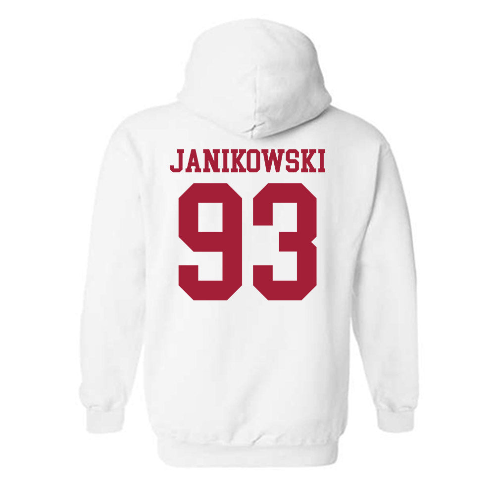 WSU - NCAA Football : Jack Janikowski - Classic Shersey Hooded Sweatshirt-1