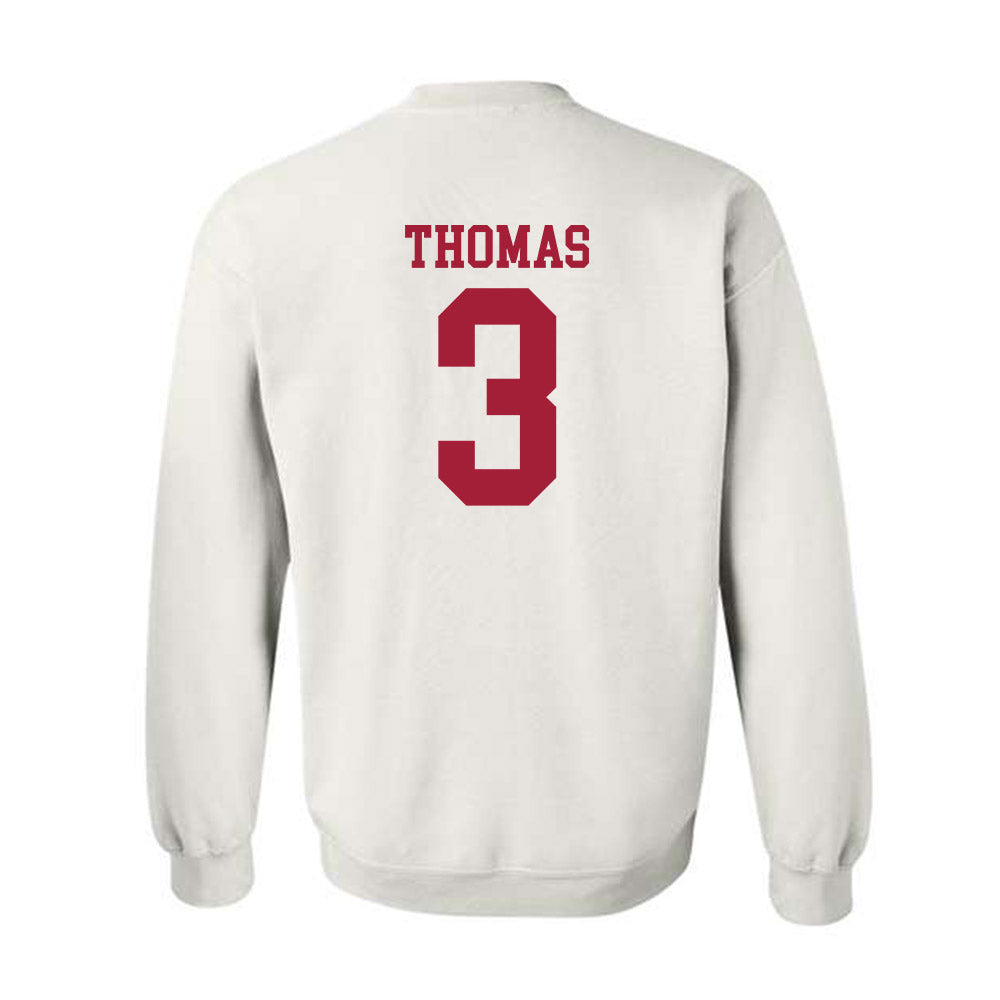 WSU - NCAA Football : Jaylen Thomas - Classic Shersey Crewneck Sweatshirt-1