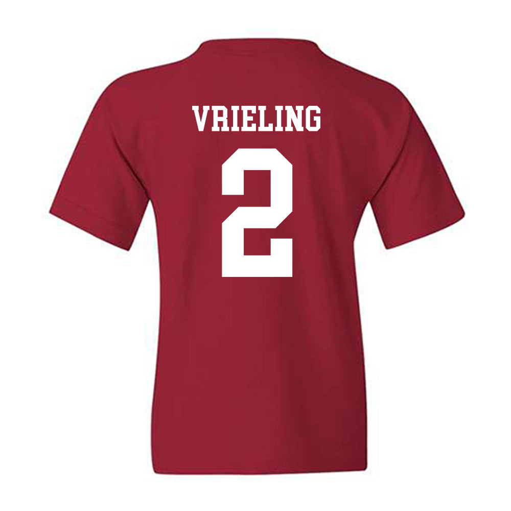 WSU - NCAA Women's Volleyball : Taryn Vrieling - Classic Fashion Shersey Youth T-Shirt-1