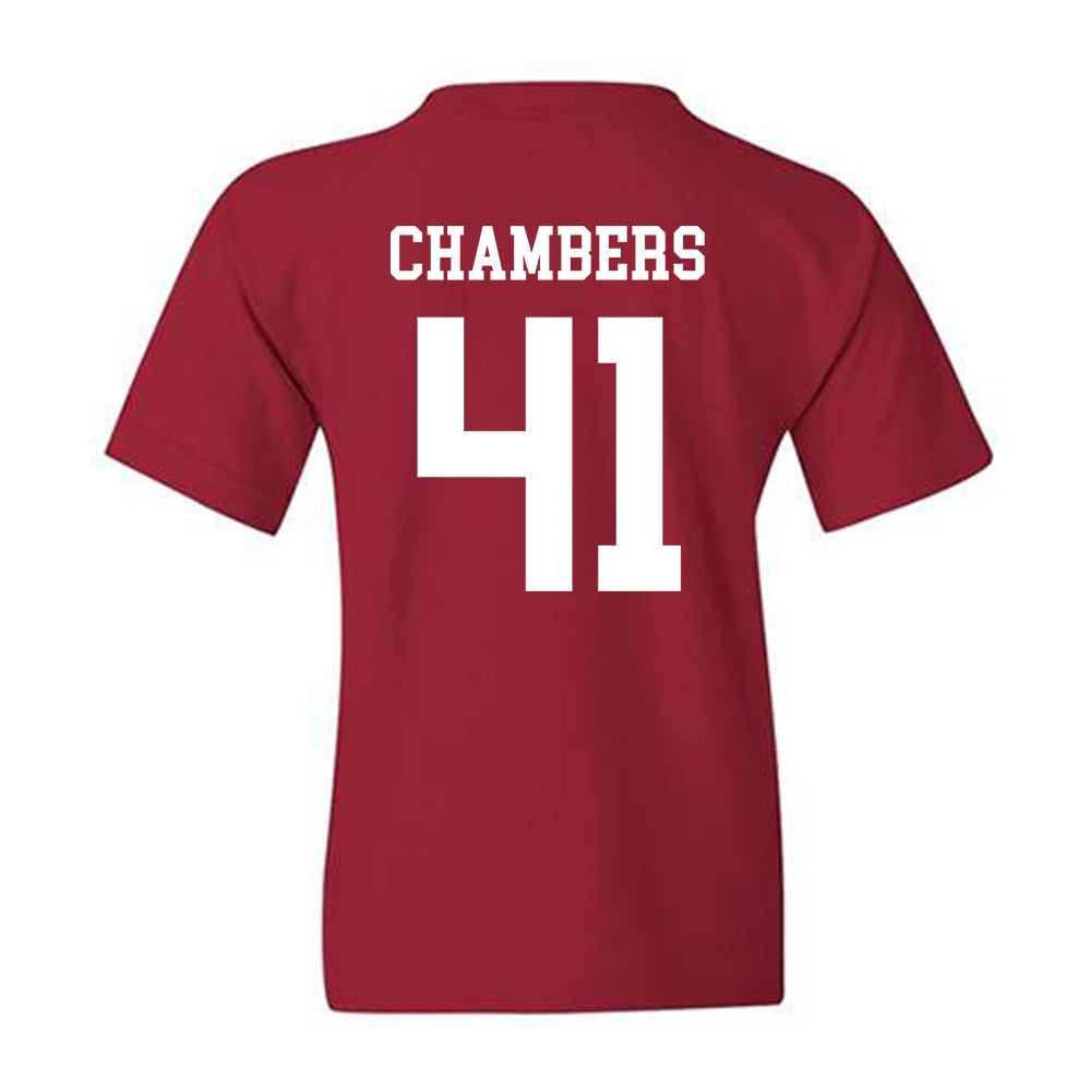 WSU - NCAA Baseball : Bryce Chambers - Classic Fashion Shersey Youth T-Shirt-1