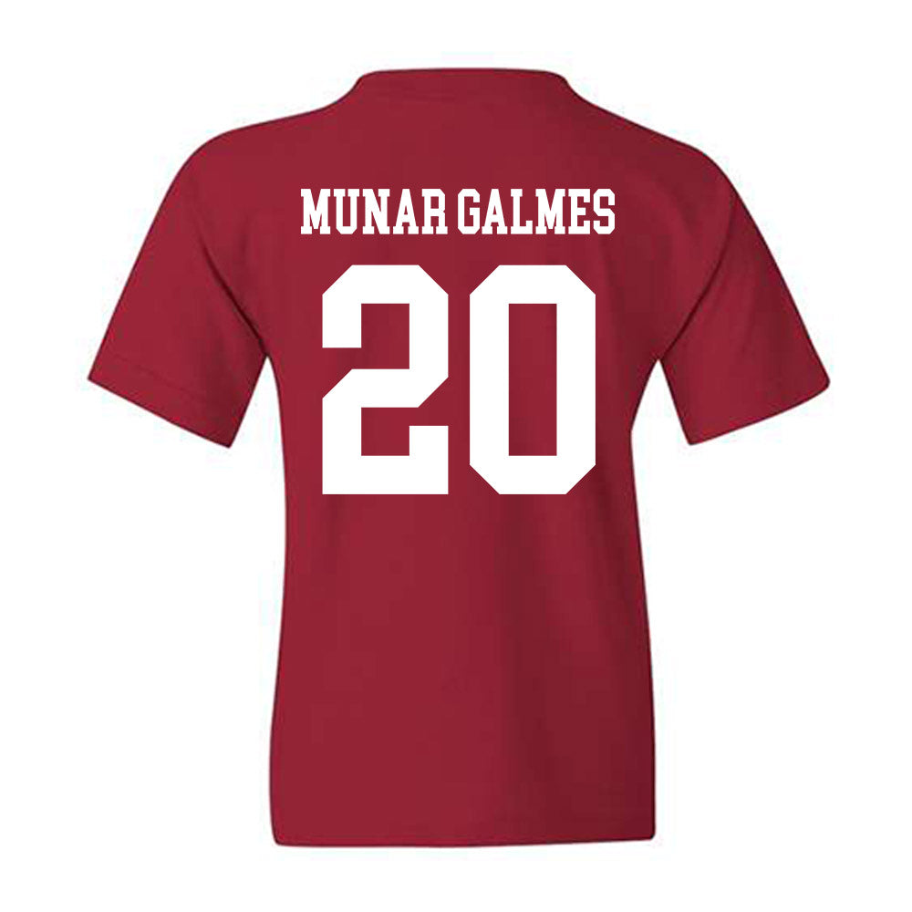 WSU - NCAA Women's Volleyball : Tinons Munar Galmes - Classic Fashion Shersey Youth T-Shirt-1