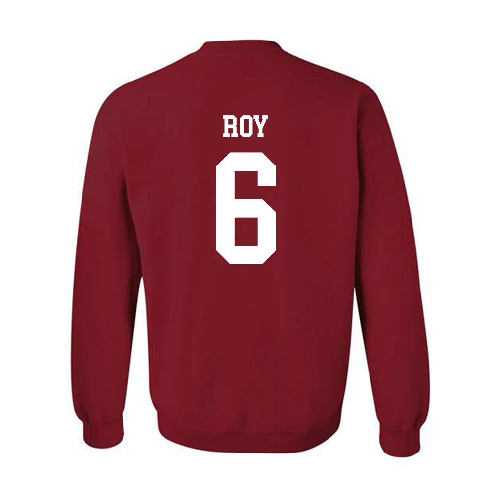 WSU - NCAA Baseball : Gavin Roy - Classic Fashion Shersey Crewneck Sweatshirt-1