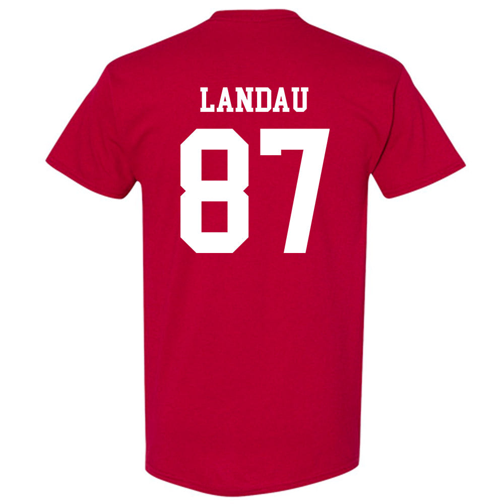 WSU - NCAA Football : Cash Landau - Classic Fashion Shersey T-Shirt-1