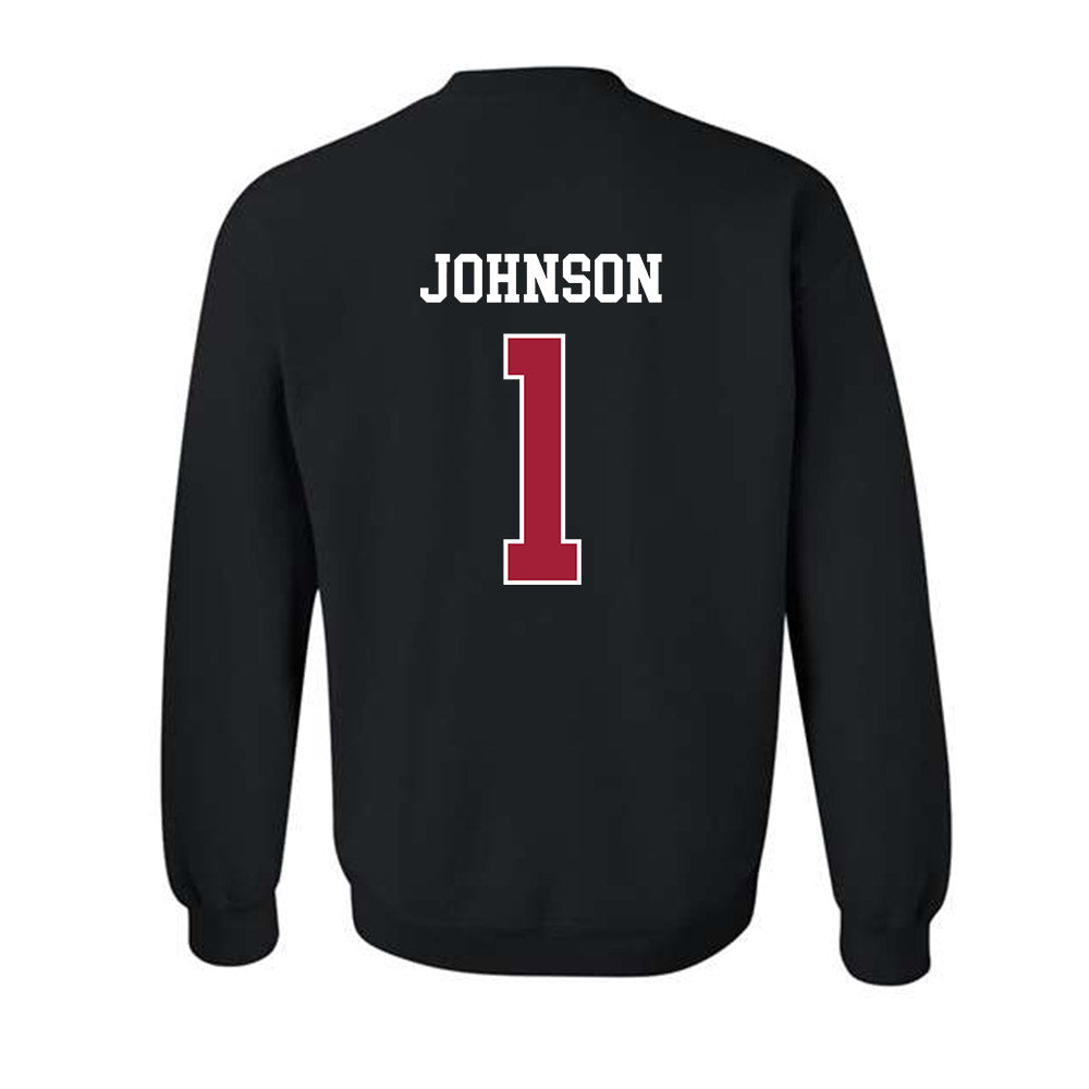 WSU - NCAA Football : Angel Johnson - Classic Fashion Shersey Crewneck Sweatshirt-1