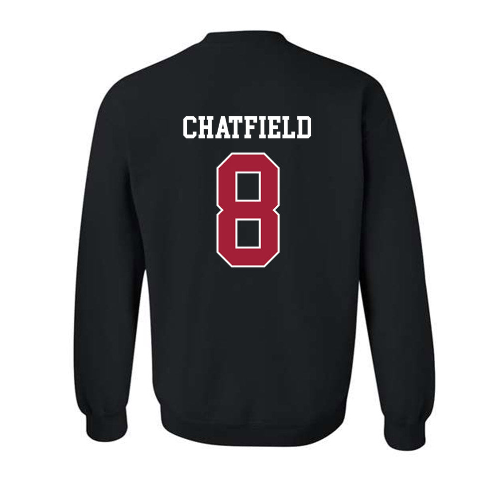 WSU - NCAA Women's Basketball : Kenzie Chatfield - Classic Fashion Shersey Crewneck Sweatshirt-1