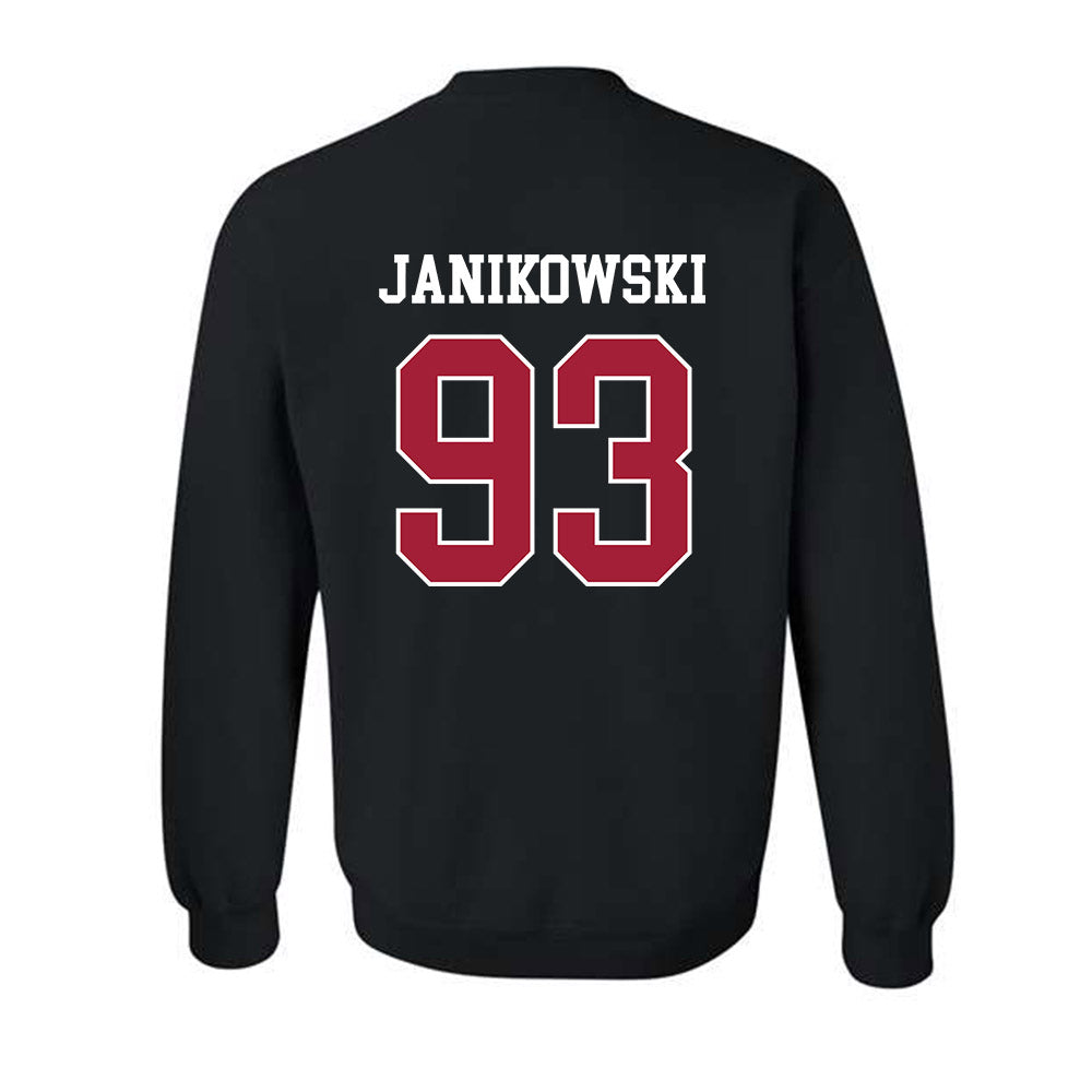 WSU - NCAA Football : Jack Janikowski - Classic Fashion Shersey Crewneck Sweatshirt-1