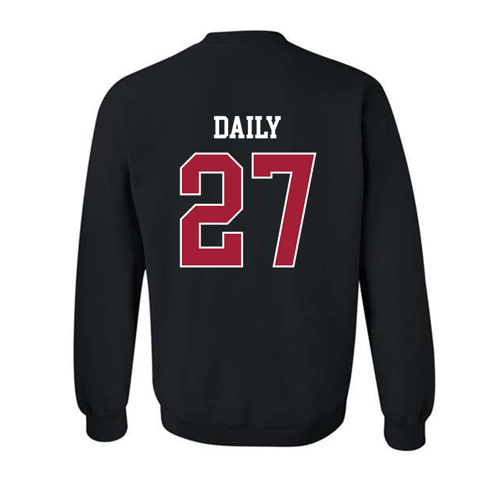 WSU - NCAA Baseball : Lleyton Daily - Classic Fashion Shersey Crewneck Sweatshirt-1
