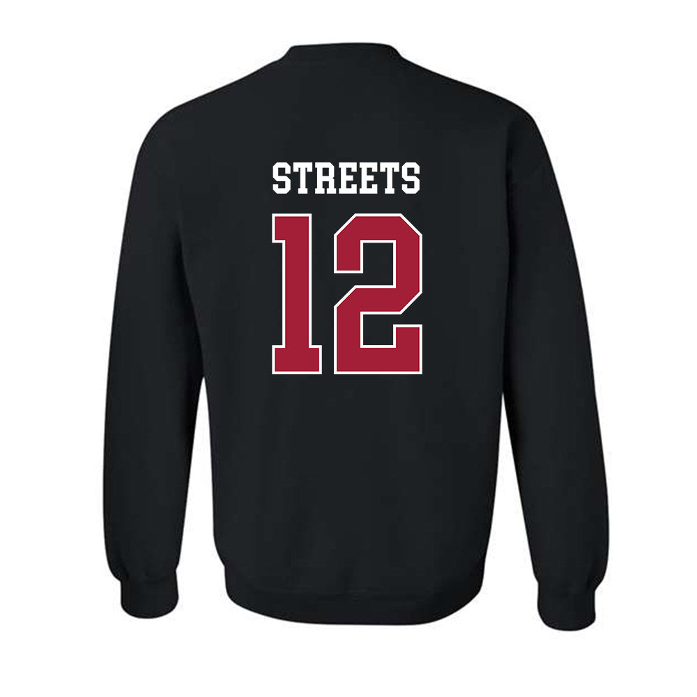 WSU - NCAA Women's Soccer : Emery Streets - Classic Fashion Shersey Crewneck Sweatshirt-1
