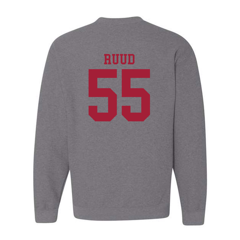 WSU - NCAA Women's Basketball : Malia Ruud - Classic Fashion Shersey Crewneck Sweatshirt-1