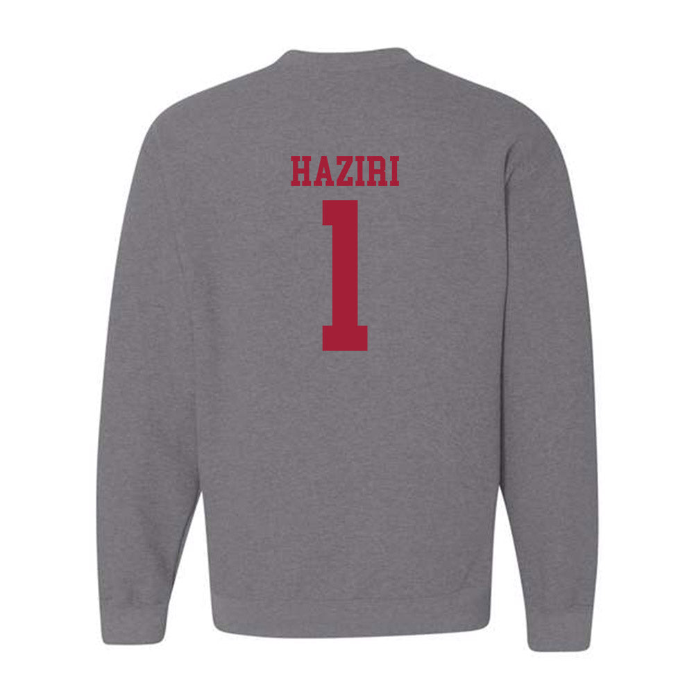 WSU - NCAA Women's Basketball : Malvina Haziri - Classic Fashion Shersey Crewneck Sweatshirt-1