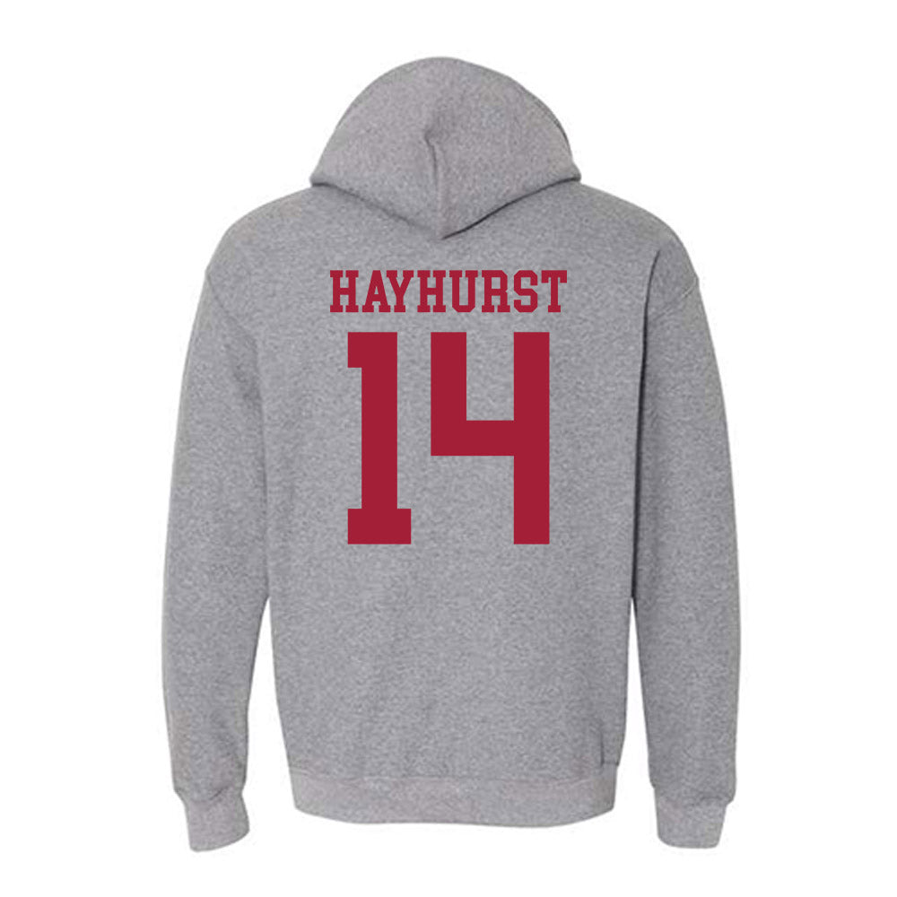 WSU - NCAA Women's Volleyball : Kate Hayhurst - Classic Fashion Shersey Hooded Sweatshirt-1