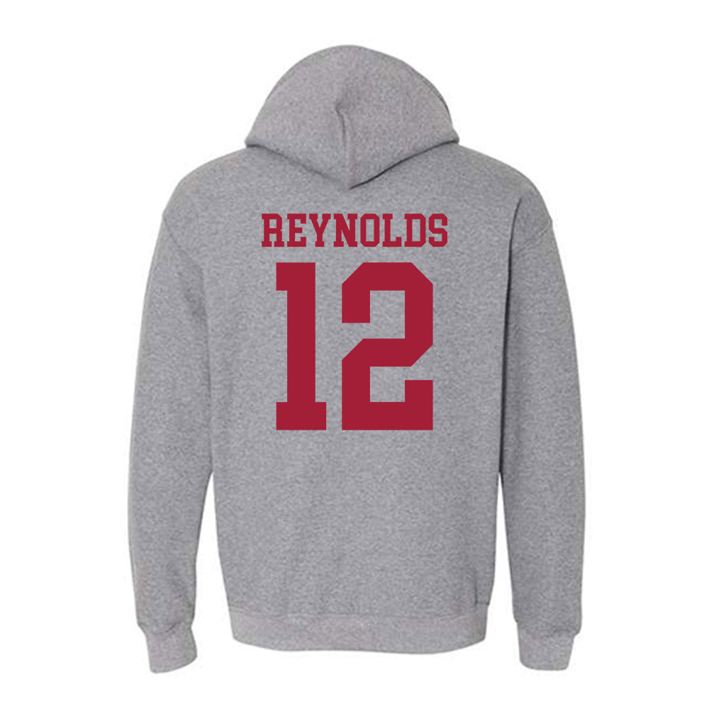 WSU - NCAA Football : Carsten Reynolds - Classic Fashion Shersey Hooded Sweatshirt-1