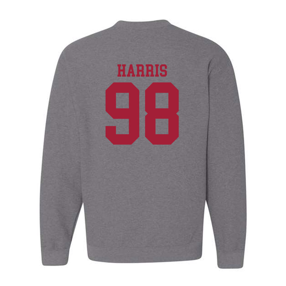 WSU - NCAA Football : Ryan Harris - Classic Fashion Shersey Crewneck Sweatshirt-1