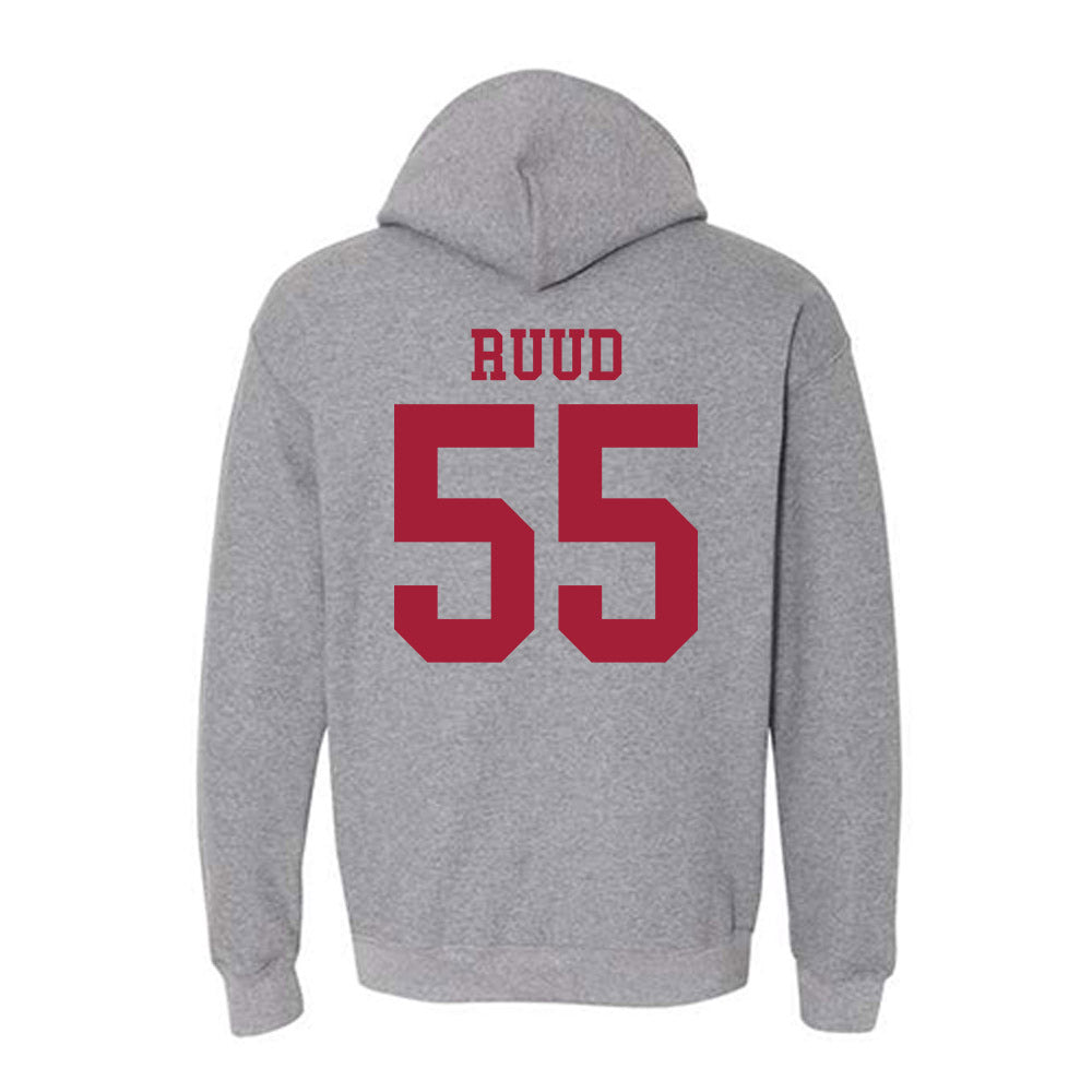 WSU - NCAA Women's Basketball : Malia Ruud - Classic Fashion Shersey Hooded Sweatshirt-1