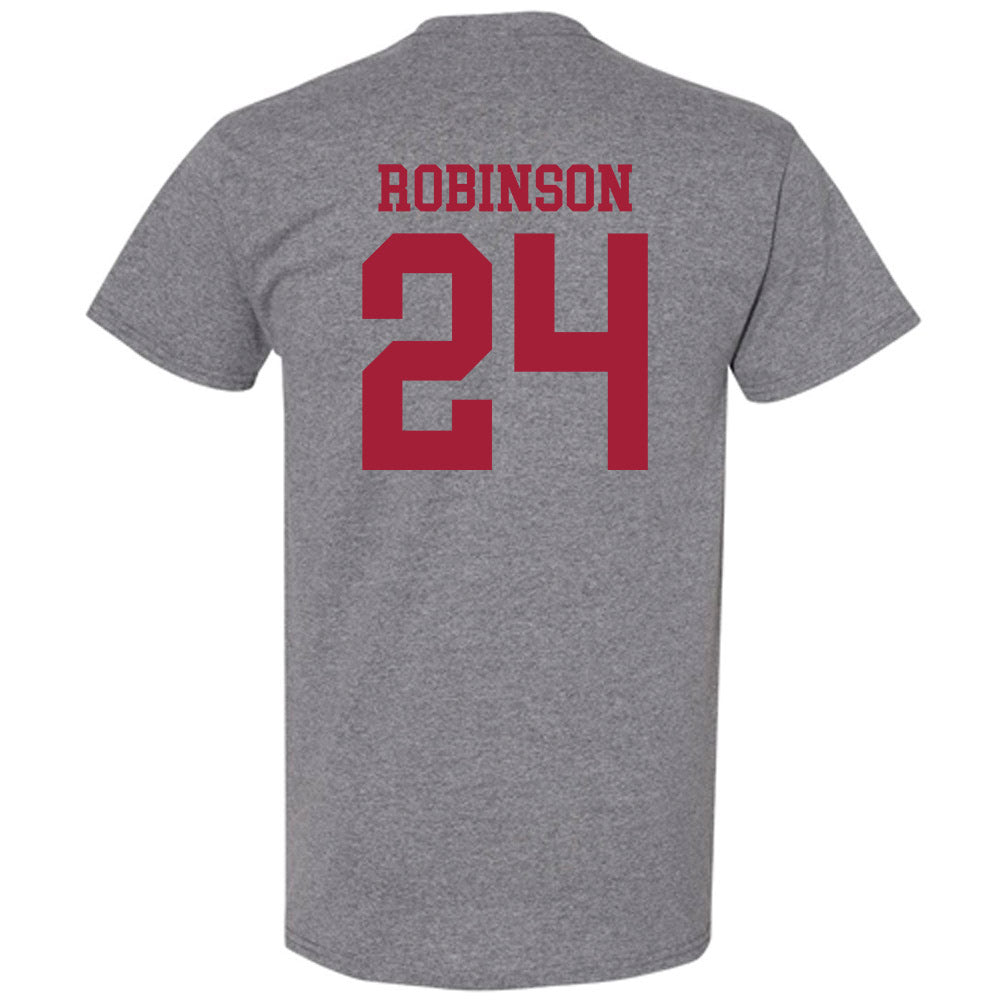 WSU - NCAA Men's Basketball : Dominik Robinson - Classic Fashion Shersey T-Shirt-1