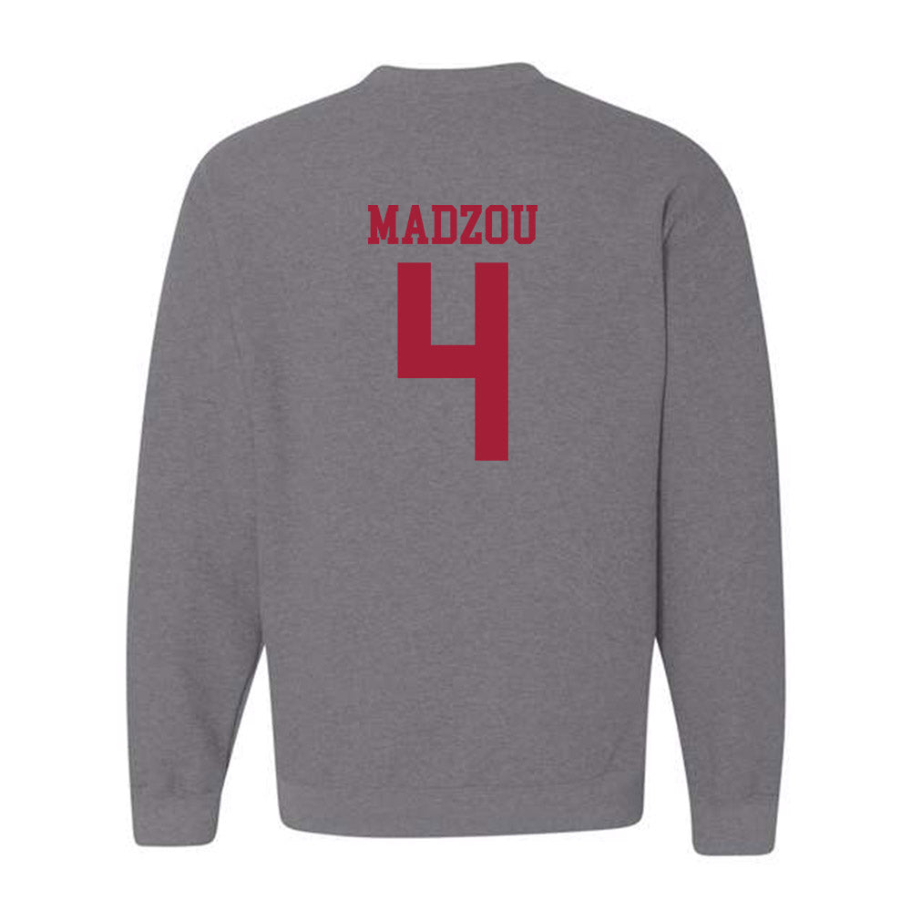 WSU - NCAA Men's Basketball : Brunel Madzou - Classic Fashion Shersey Crewneck Sweatshirt-1