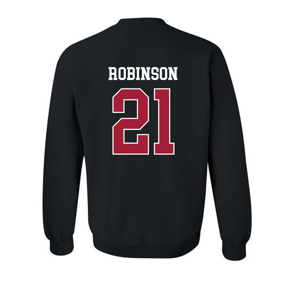 WSU - NCAA Baseball : Dustin Robinson - Sports Shersey Crewneck Sweatshirt-1
