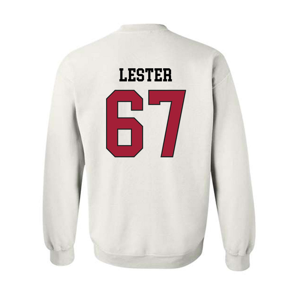 WSU - NCAA Football : Jonny Lester - Sports Shersey Crewneck Sweatshirt-1