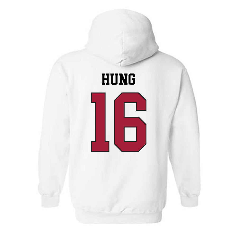 WSU - NCAA Football : Isaiah Hung - Sports Shersey Hooded Sweatshirt-1