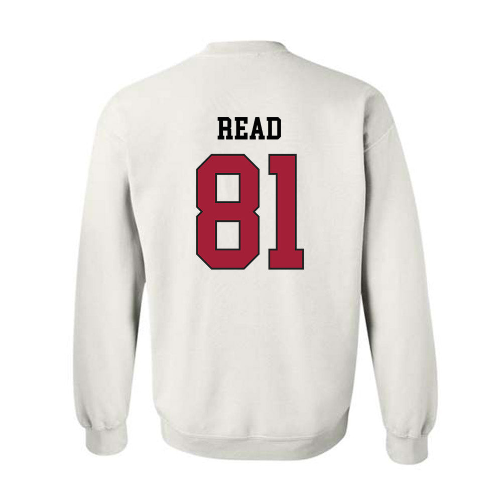 WSU - NCAA Football : Peyton Read - Sports Shersey Crewneck Sweatshirt-1
