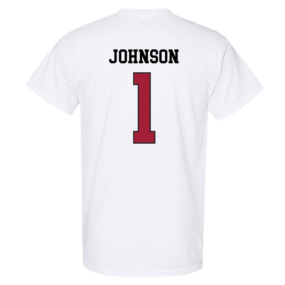 WSU - NCAA Football : Angel Johnson - Sports Shersey T-Shirt-1