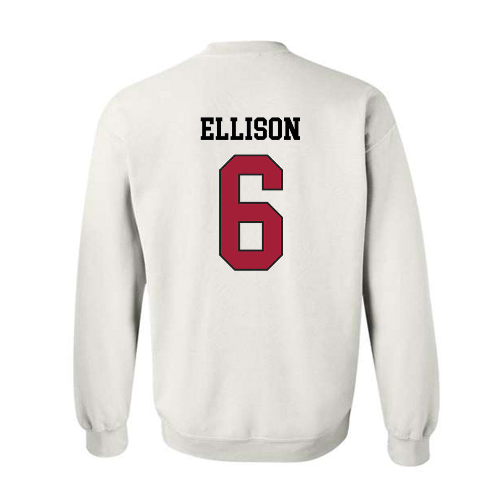 WSU - NCAA Football : Devin Ellison - Sports Shersey Crewneck Sweatshirt-1