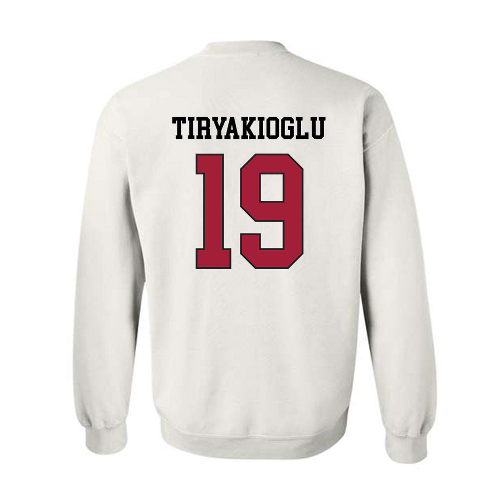 WSU - NCAA Football : Jake Tiryakioglu - Sports Shersey Crewneck Sweatshirt-1