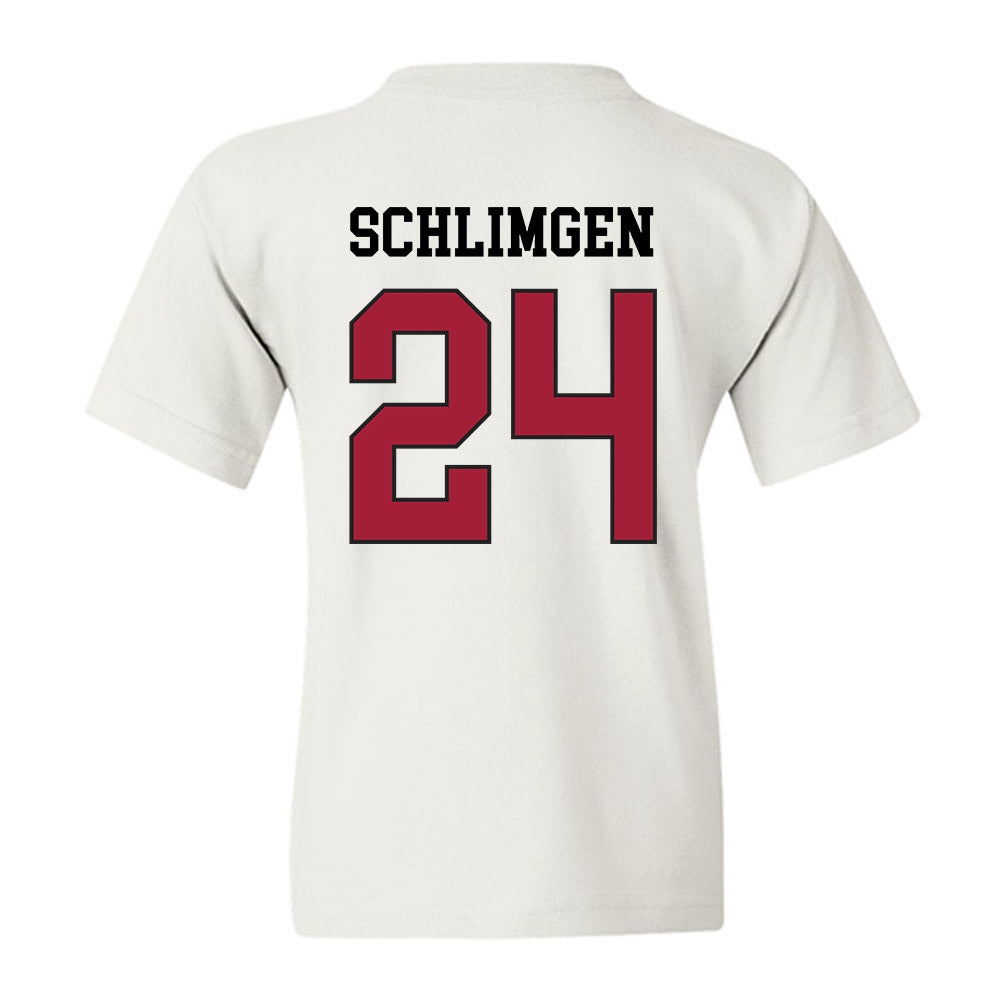 WSU - NCAA Football : Sullivan Schlimgen - Sports Shersey Youth T-Shirt-1