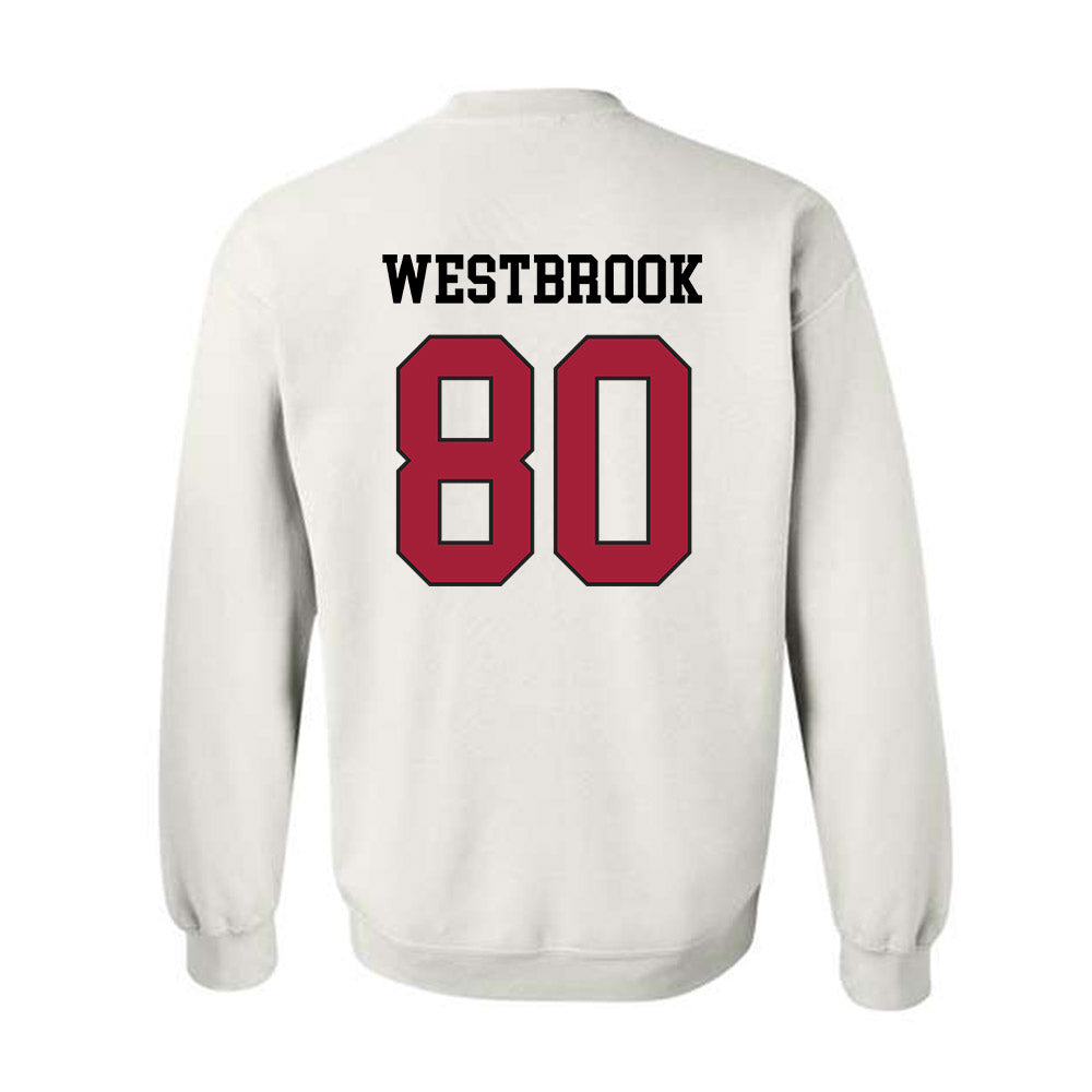 WSU - NCAA Football : Noah Westbrook - Sports Shersey Crewneck Sweatshirt-1