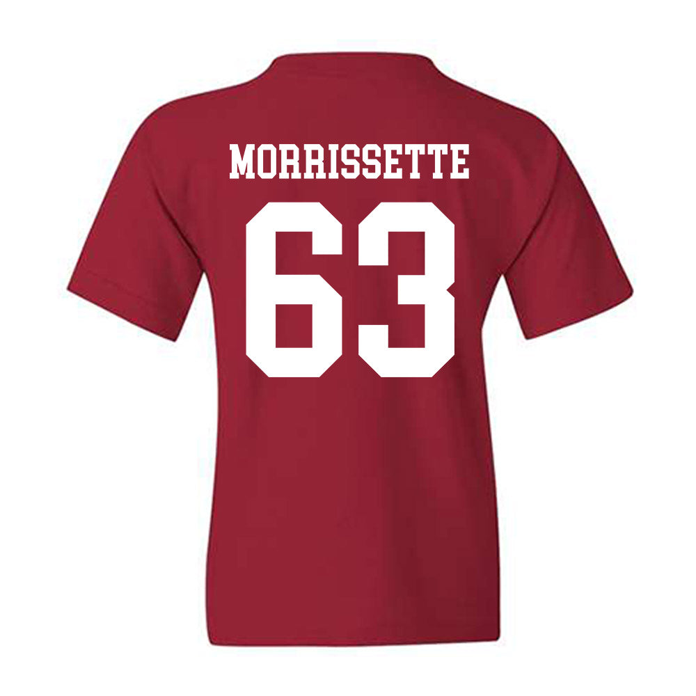 WSU - NCAA Football : Barry Morrissette - Sports Shersey Youth T-Shirt-1