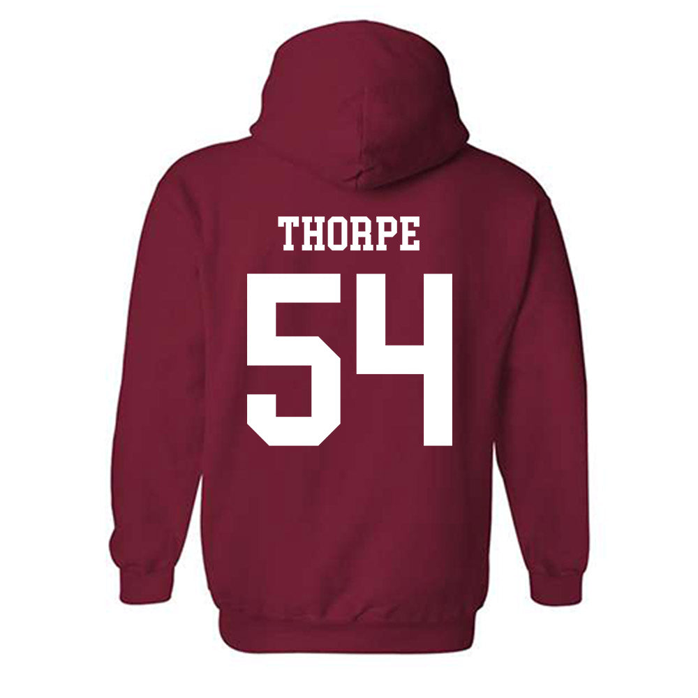 WSU - NCAA Football : Xavier Thorpe - Sports Shersey Hooded Sweatshirt-1