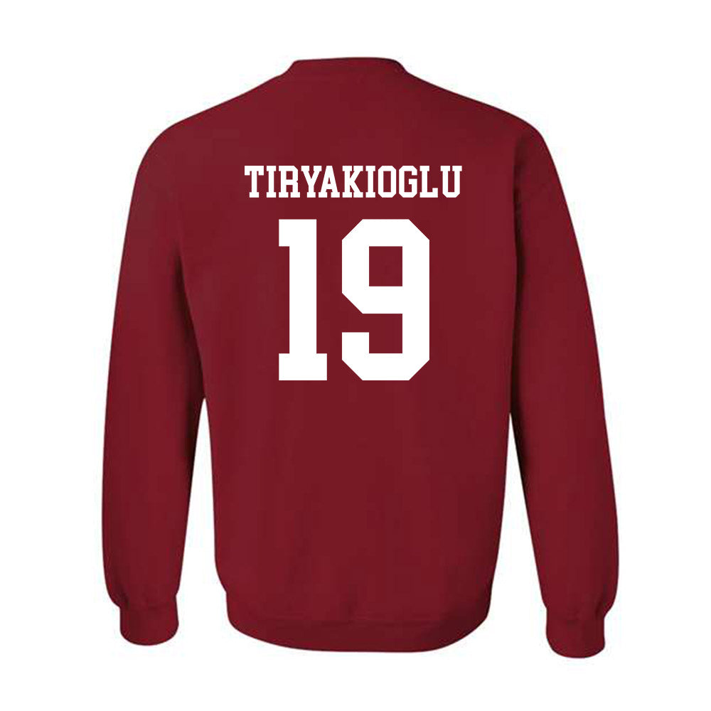 WSU - NCAA Football : Jake Tiryakioglu - Sports Shersey Crewneck Sweatshirt-1