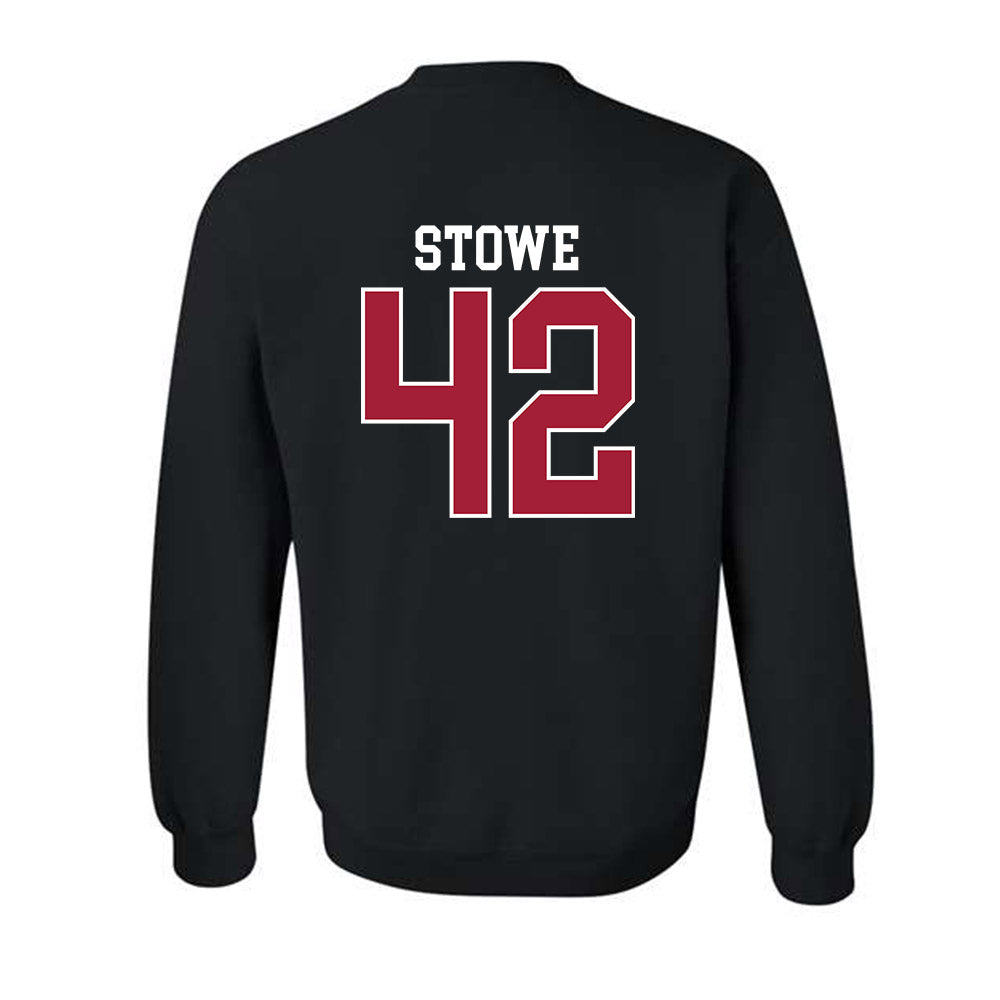 WSU - NCAA Baseball : Trevor Stowe - Sports Shersey Crewneck Sweatshirt-1