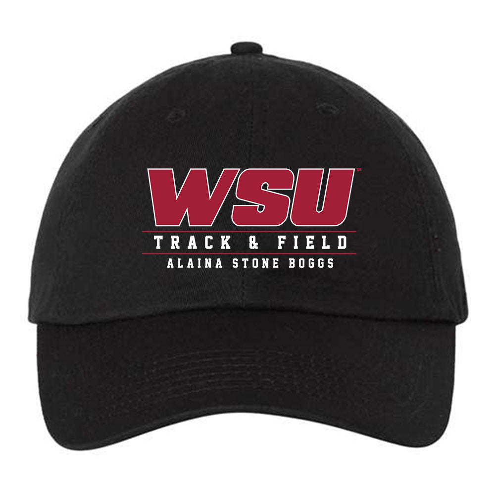 WSU - NCAA Women's Track & Field : Alaina Stone Boggs - Dad Hat-0