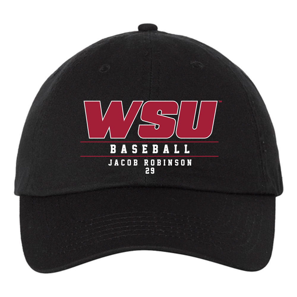 WSU - NCAA Baseball : Jacob Robinson - Dad Hat