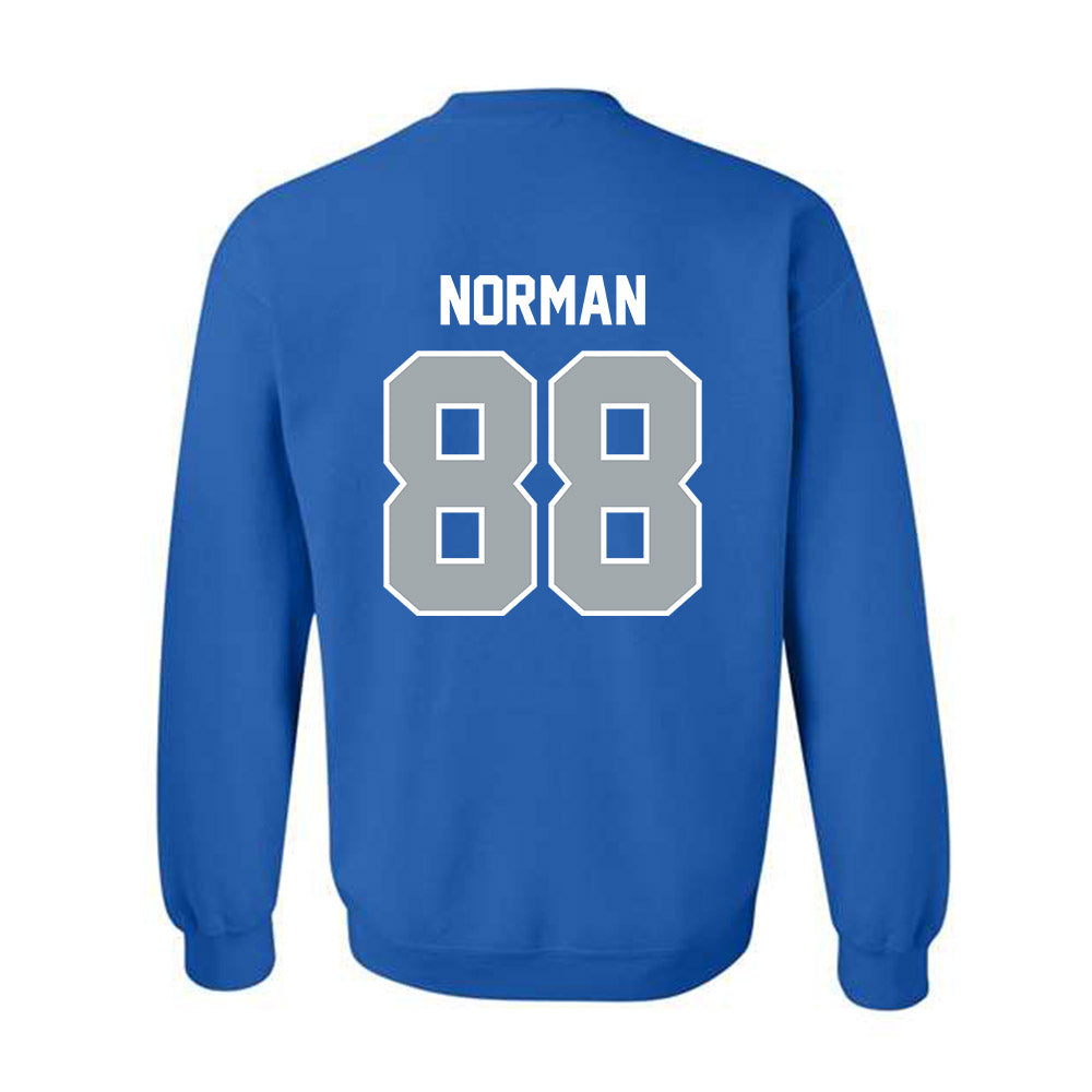 CNU - NCAA Football : Deven Norman - Classic Shersey Crewneck Sweatshirt-1