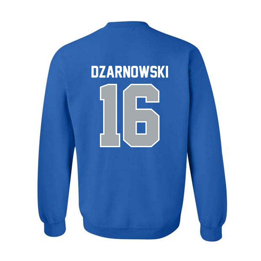 CNU - NCAA Baseball : Zach Dzarnowski - Classic Shersey Crewneck Sweatshirt