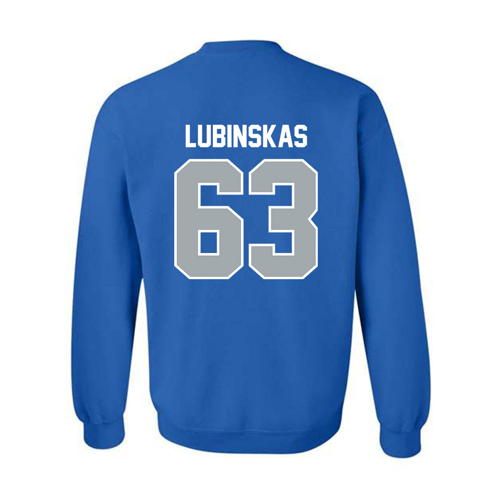 CNU - NCAA Football : Joe Lubinskas - Classic Shersey Crewneck Sweatshirt-1