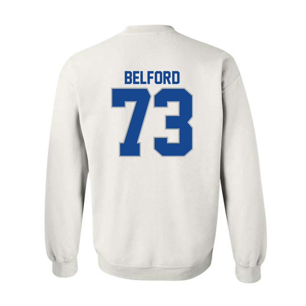 CNU - NCAA Football : Andrew Belford - Classic Shersey Crewneck Sweatshirt-1