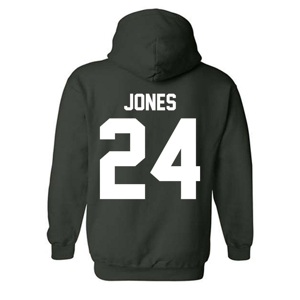 Cleveland State - NCAA Men's Basketball : kamari jones - Classic Shersey Hooded Sweatshirt-1