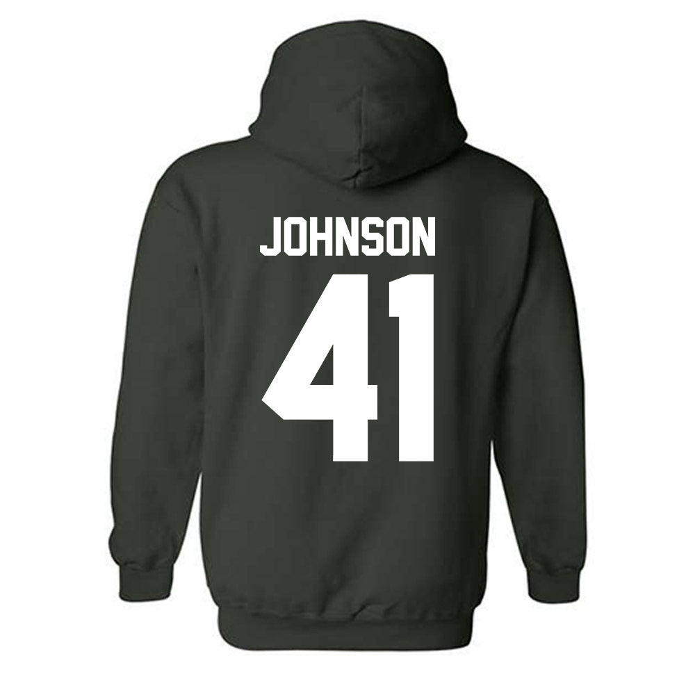 Cleveland State - NCAA Men's Lacrosse : Xander Johnson - Classic Shersey Hooded Sweatshirt-1