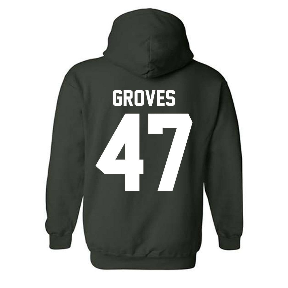 Cleveland State - NCAA Men's Lacrosse : Mattix Groves - Classic Shersey Hooded Sweatshirt-1