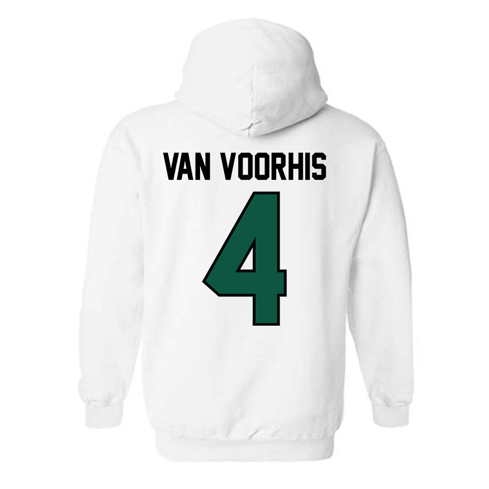 Cleveland State - NCAA Men's Lacrosse : Adam Van Voorhis - Classic Shersey Hooded Sweatshirt-1