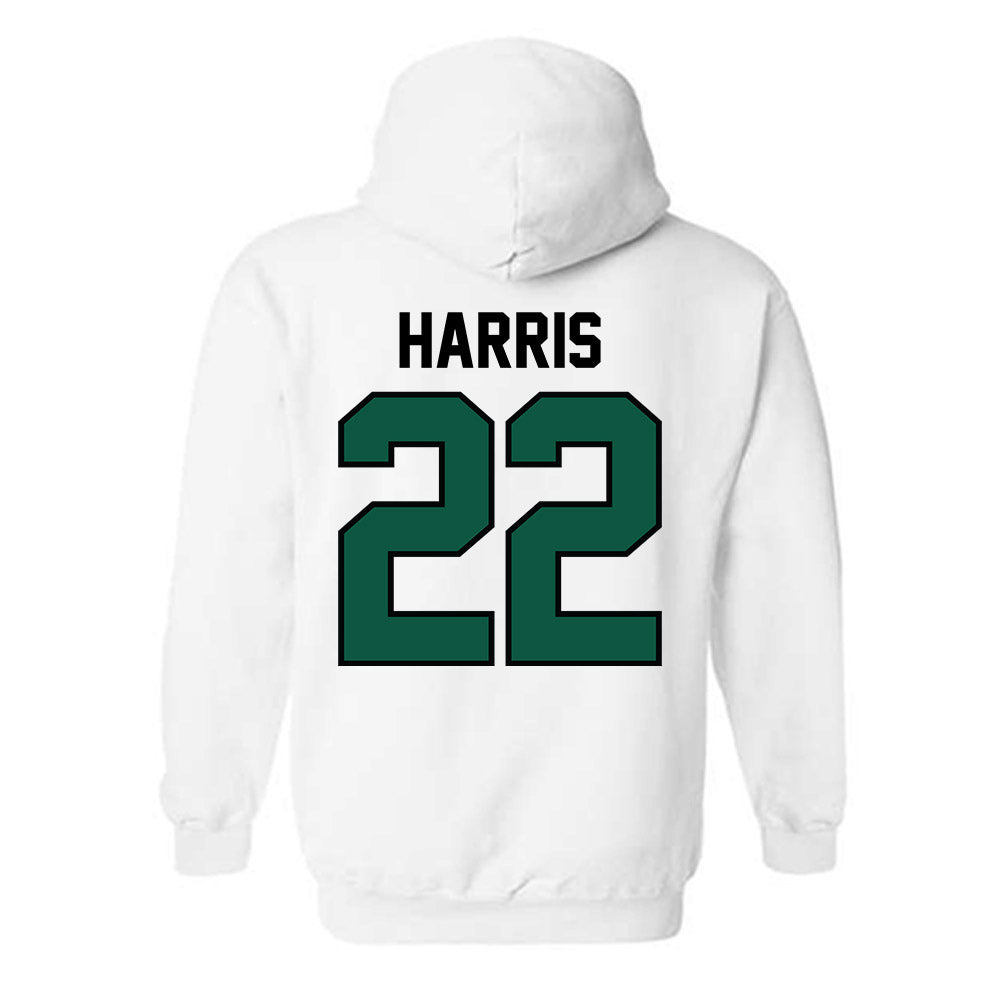 Cleveland State - NCAA Men's Basketball : Josiah Harris - Classic Shersey Hooded Sweatshirt-1
