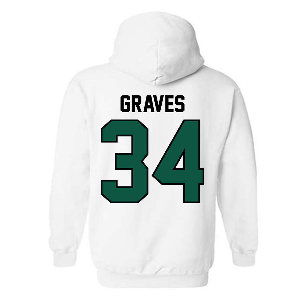 Cleveland State - NCAA Men's Lacrosse : Drew Graves - Classic Shersey Hooded Sweatshirt-1